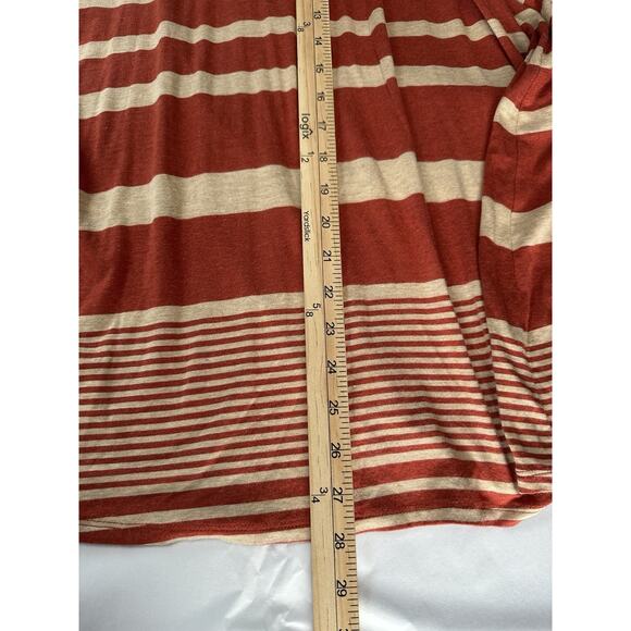 Nurture Ladies Top Size XL Long Sleeve Scoop Neck Rust Tan Soft Lagenlook Fall - Picture 13 of 13